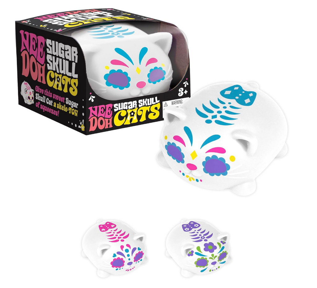 Schylling - NeeDoh- Sugar Skull Cats