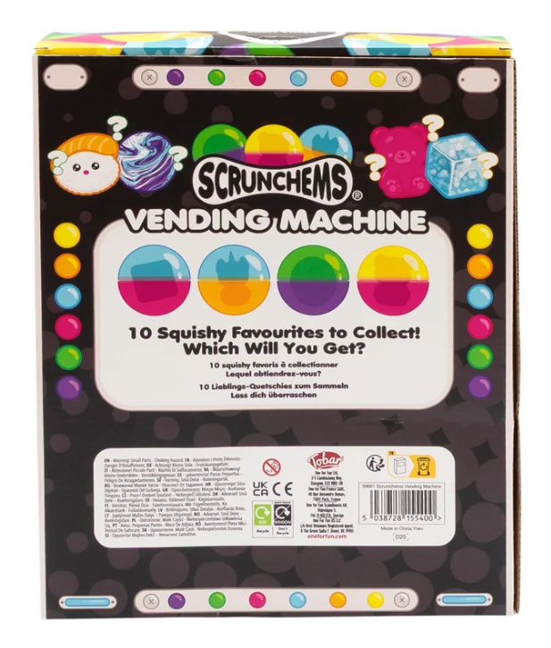Scrunchems- Sugar Vending Machine- 10Pcs