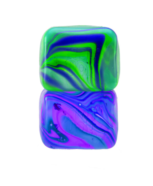 Schylling- NeeDoh- Nice Cube Swirl