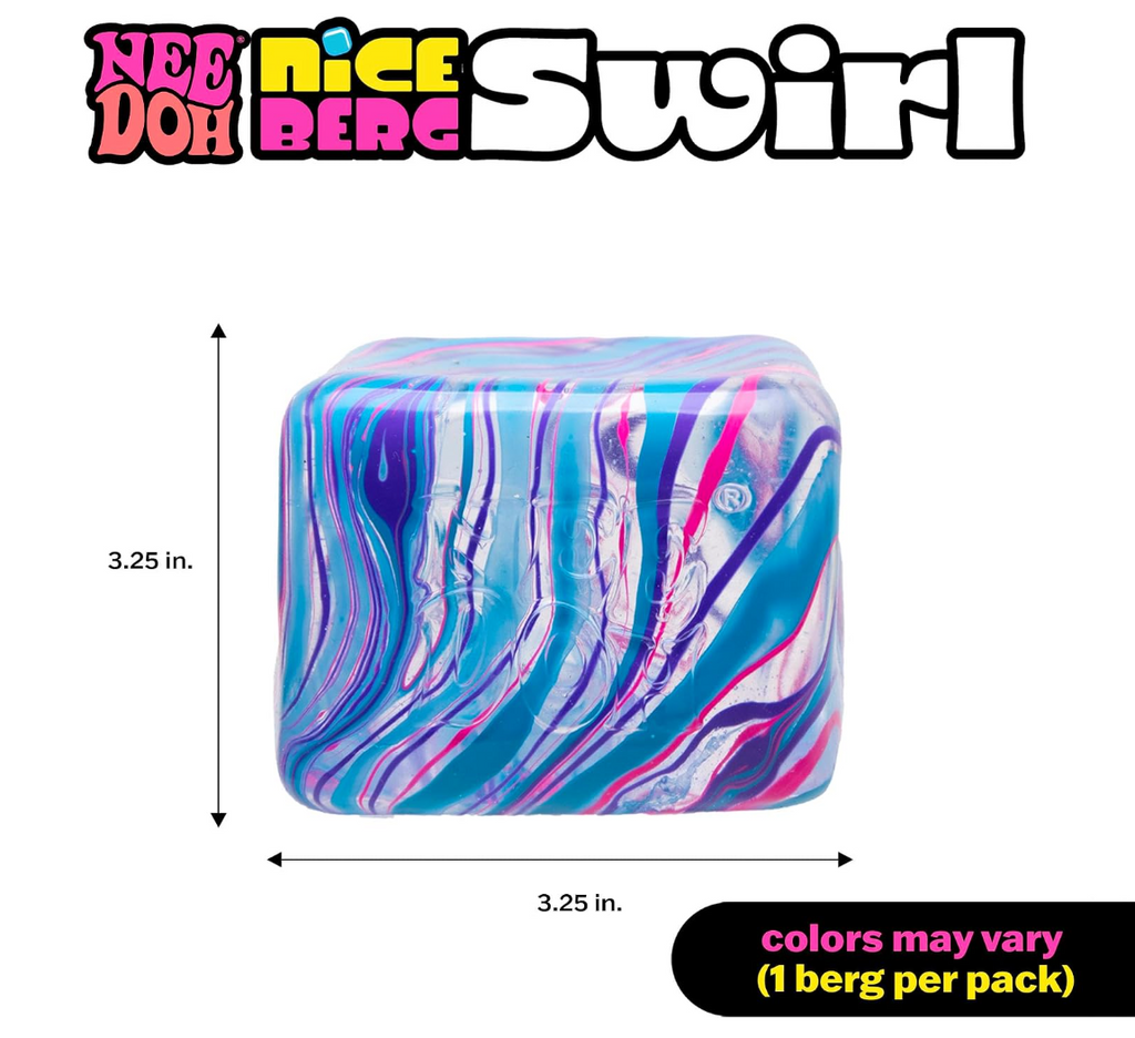 Schylling- NeeDoh- Nice Berg SWIRL