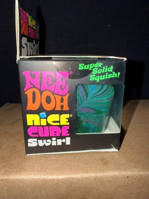 Schylling- NeeDoh- Nice Cube Swirl