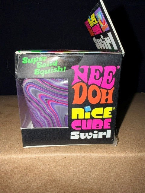 Schylling- NeeDoh- Nice Cube Swirl