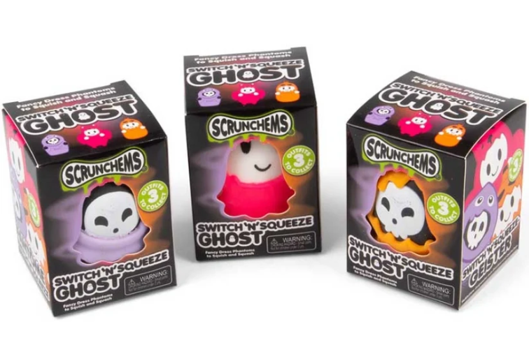 Scrunchems- Switch N Squeeze Ghost Squish