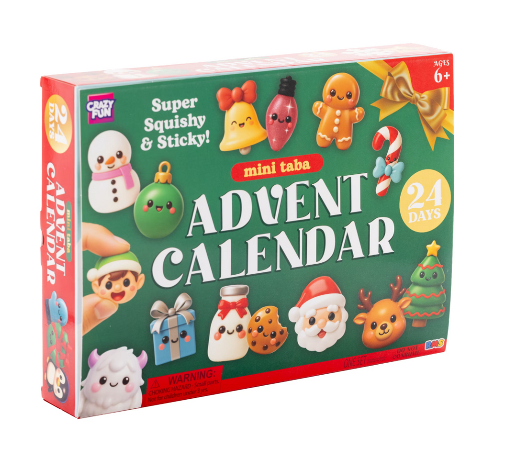 RMS- Crazy Fun -Taba Advent Calendar (24 Pc) Squeezable Surprises