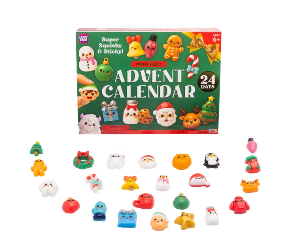 RMS- Crazy Fun -Taba Advent Calendar (24 Pc) Squeezable Surprises