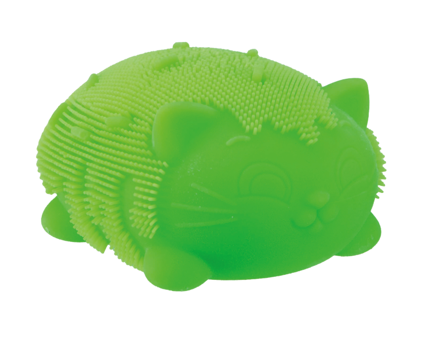 Schylling- NeeDoh- Fuzzball Wild Cats