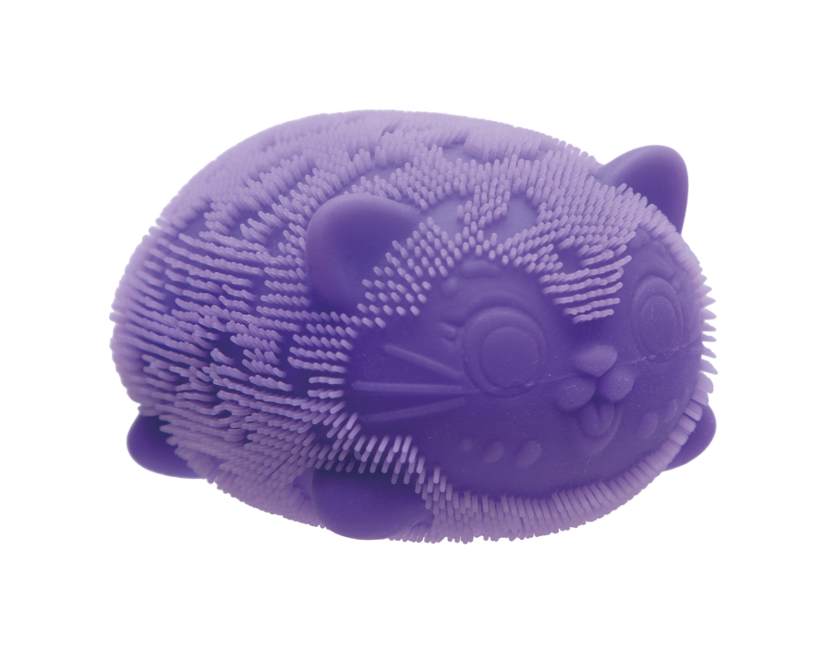 Schylling- NeeDoh- Fuzzball Wild Cats