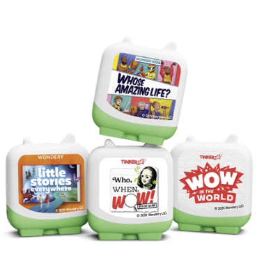 Tonies - Wondery Kids - Pocket Tonies - 4 PK