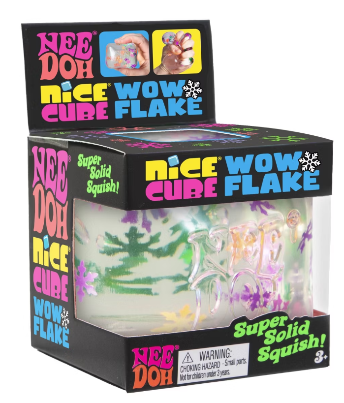 Schylling- NeeDoh- Wow Flake Cube