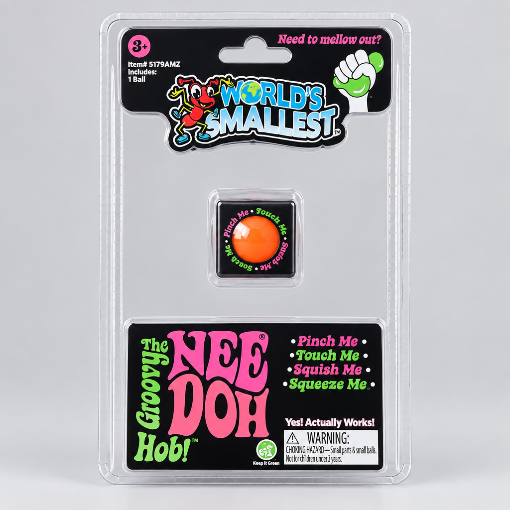 Worlds Smallest Needoh -Groovy Glob by Schylling & Super Impulse
