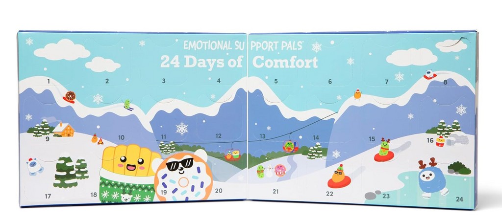 Emotional Support Pals -Relatable!- Holiday Advent Calendar (24 Days)